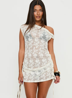 Original Sin Mini Dress Ivory