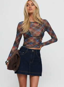 Gazelle Denim Skort Dark Indigo