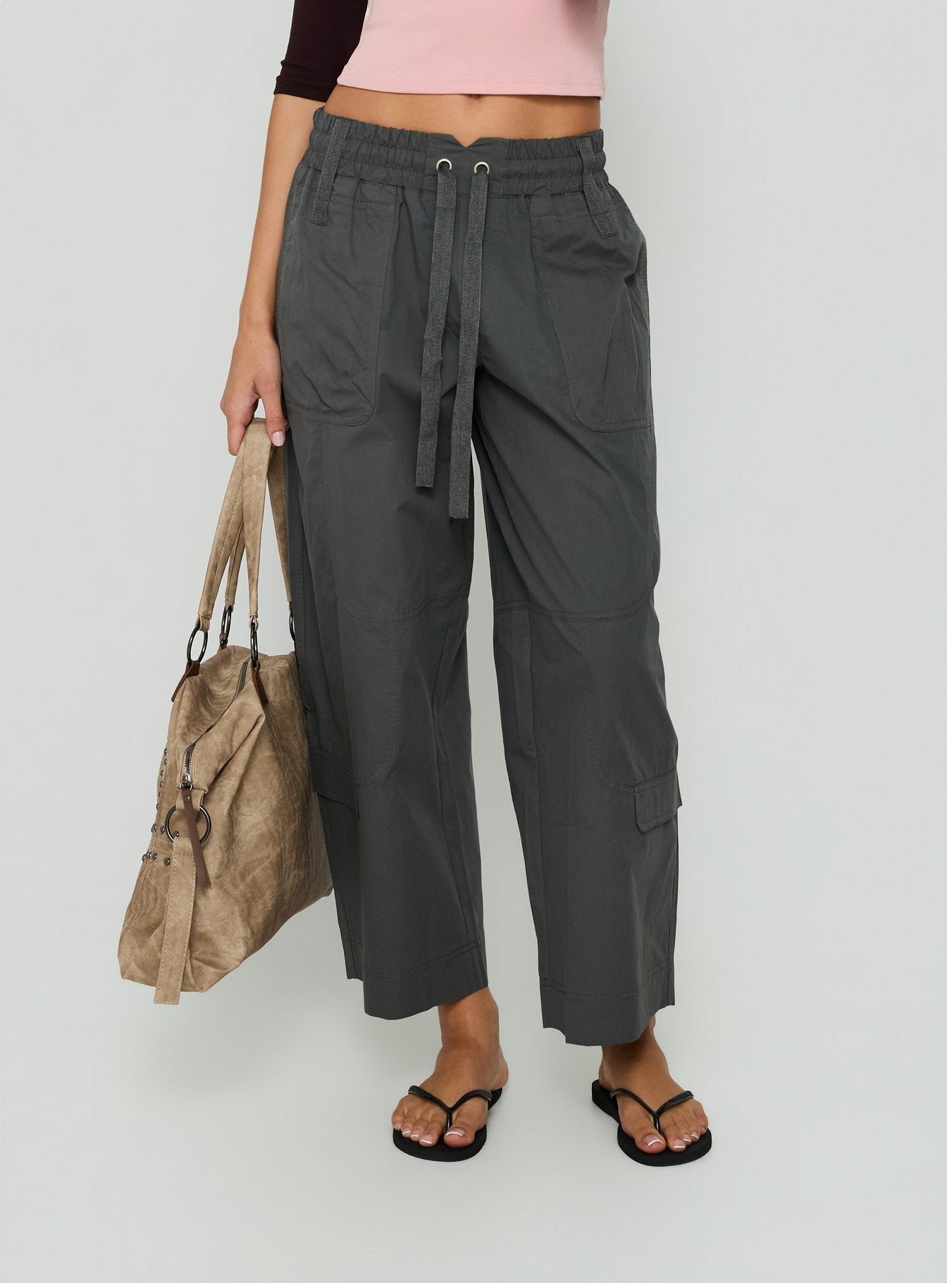 Fever Cargo Pant Charcoal
