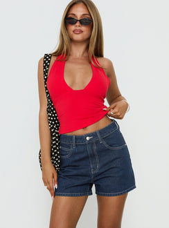 Tropicana Denim Shorts Indigo