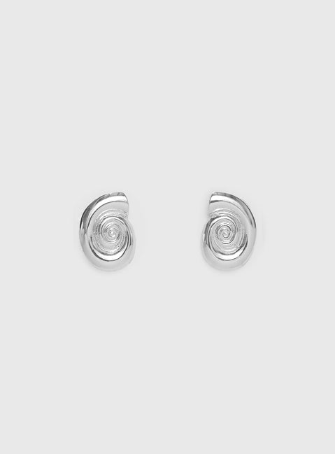 Telescopic Earrings Silver