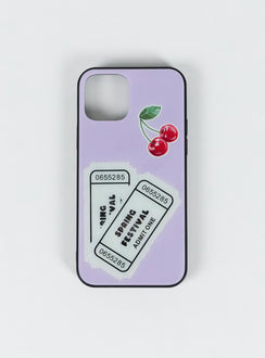 iPhone case Hard plastic back  Graphic print  Rubber sides