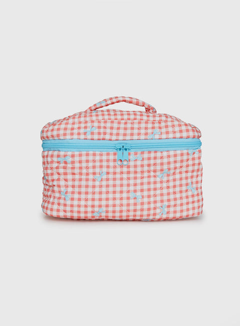 Light Year Pouch Red Gingham