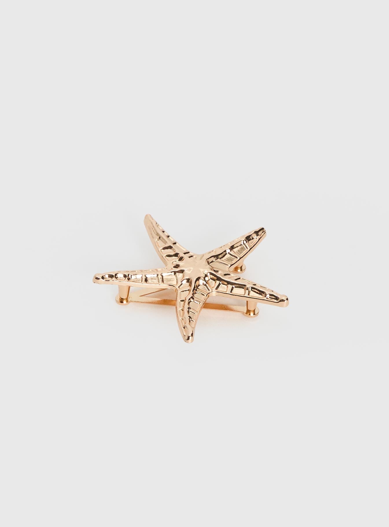 Best Time Star Brooch Gold