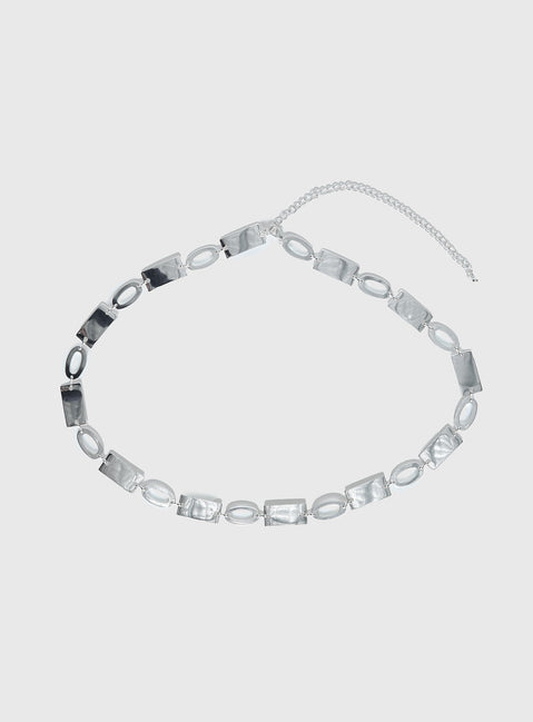 Be The One Belt Silver