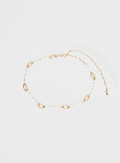 Believe It Chain Belt Gold