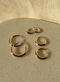 True Paradise Earring Set Gold