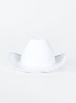 Headline Cowboy Hat White