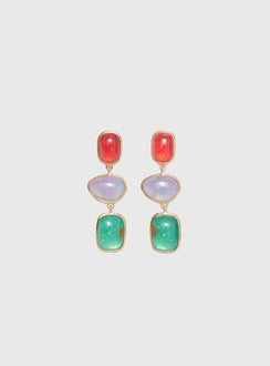 Rosabella Earrings Blue Multi