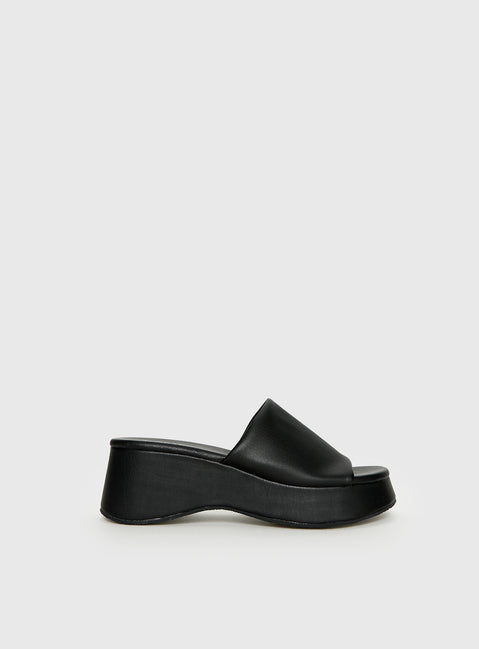 Therapy Cindy Sandals Black
