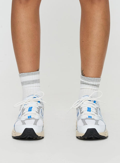 New Balance 530 Pearl White / Oasis Blue