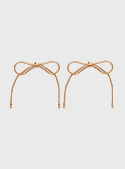 Finnian Earrings Gold