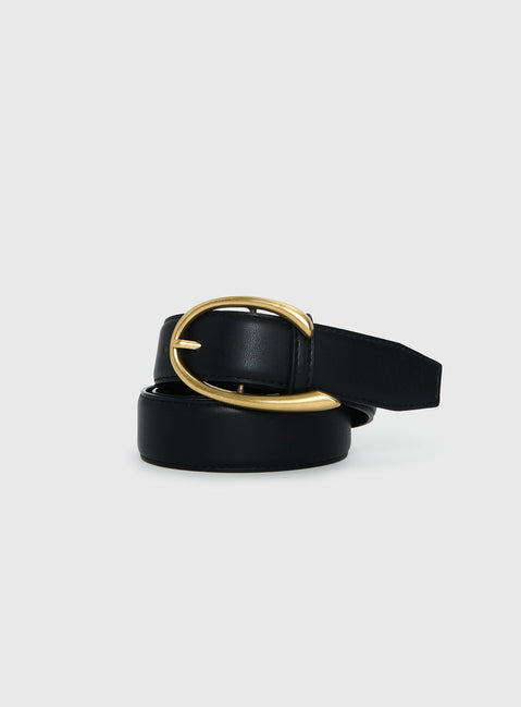 Sensibility Belt Black / Gold