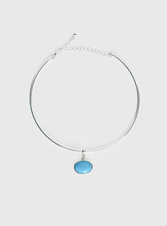 Vanita Necklace Silver / Turquoise