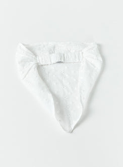 Headband Scarf design Elasticated band  Anglais material