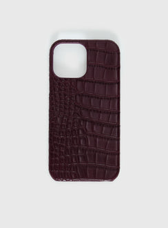 Impossible iPhone Case Red Snake