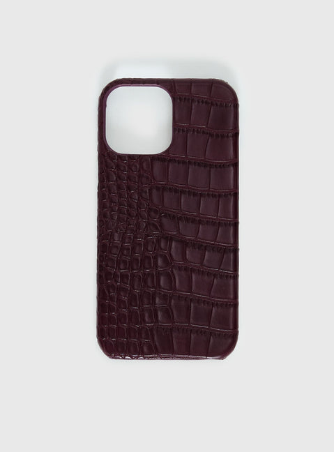 Impossible iPhone Case Red Snake
