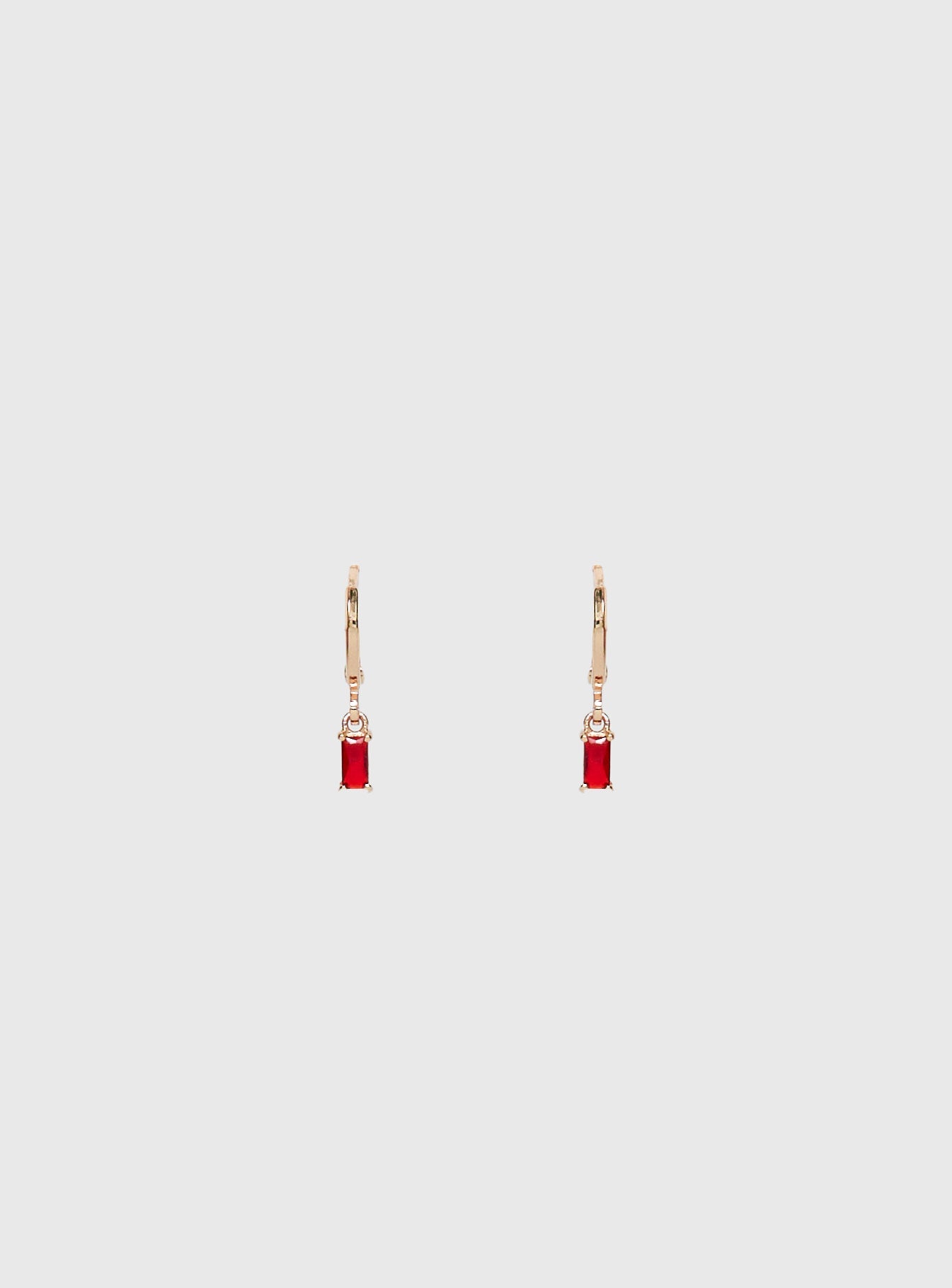 Bridgerton Earrings Gold / Red