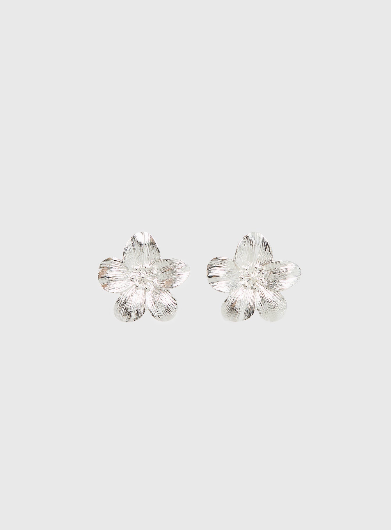 Posie Earrings Silver