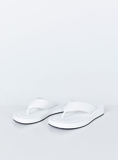 Tampa Sandals White