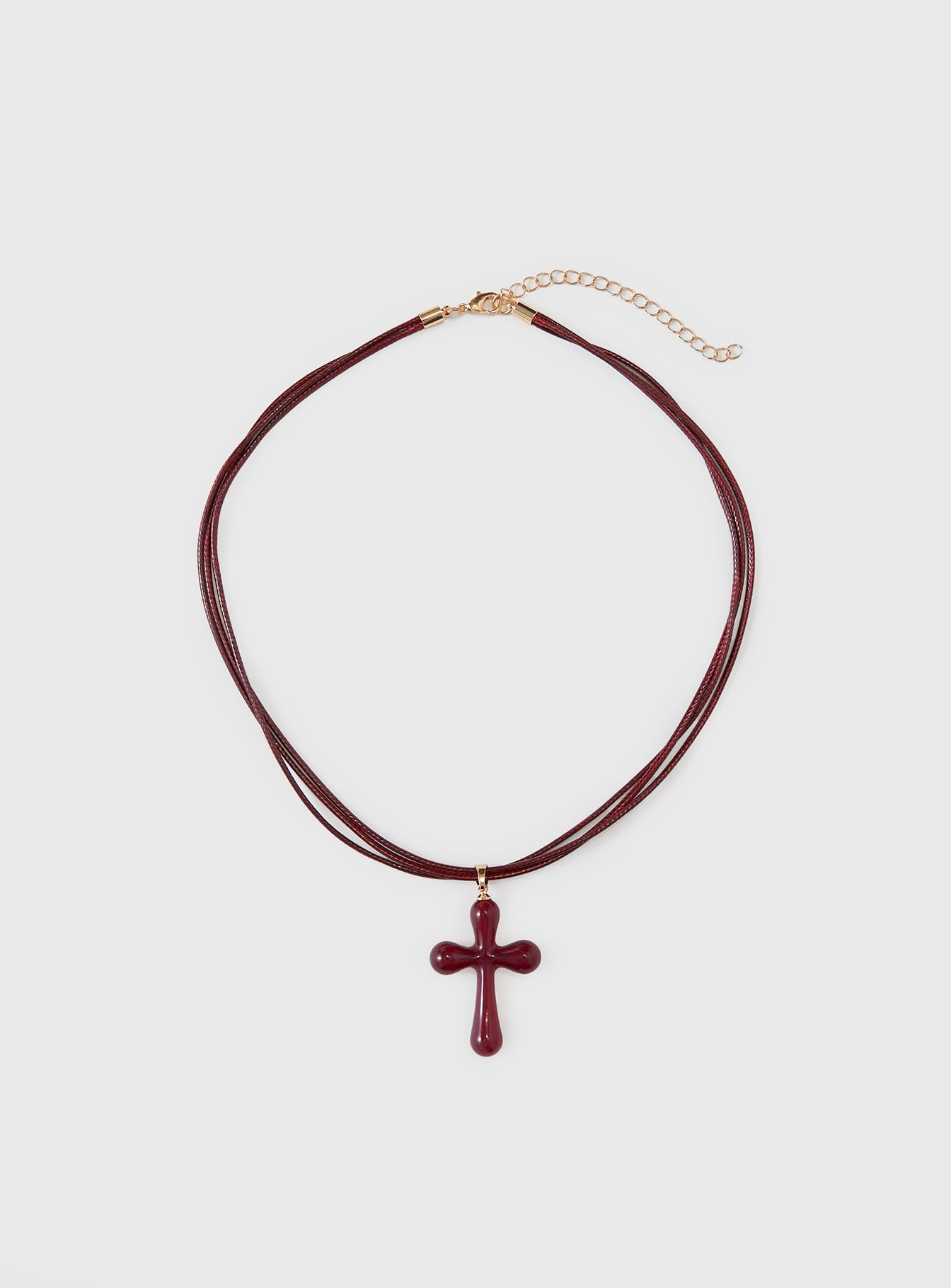 The Boy Is Mine Necklace Red