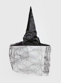 Future Flash Witch Hat Black