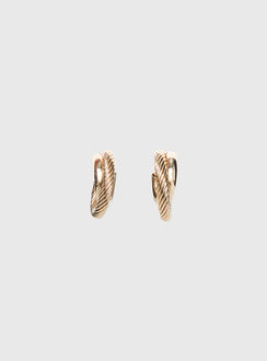 Aster Layered Hoops Gold