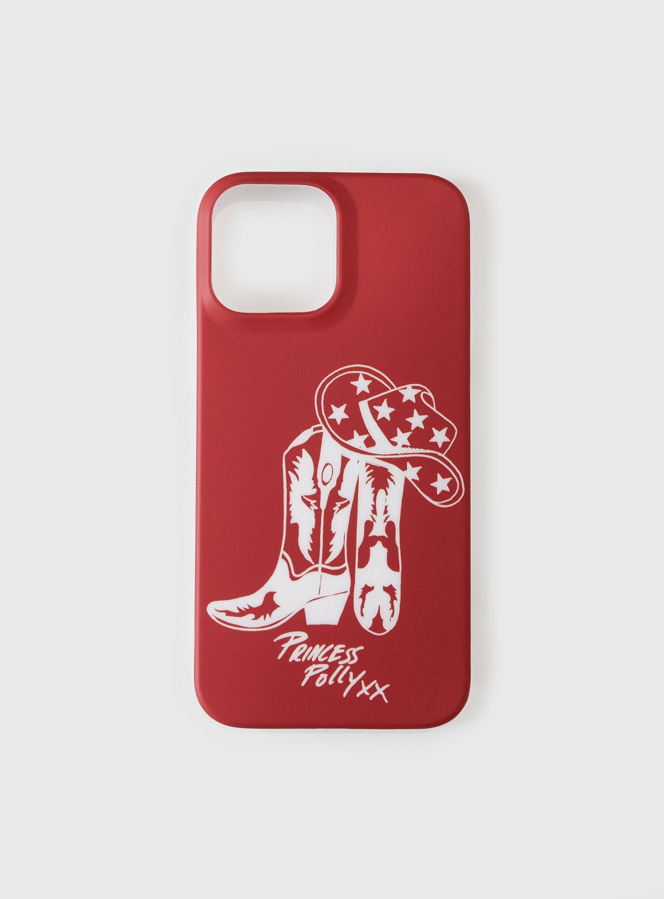 Cowboy Dreams iPhone Case Red