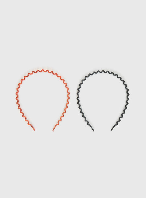 Party Favour Zig Zag Headband Pack Multi