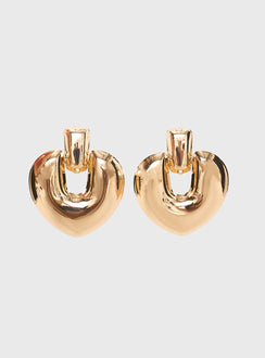 Stumble Earrings Gold