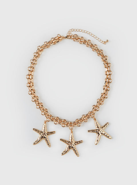 Dreamt Of You Necklace Gold