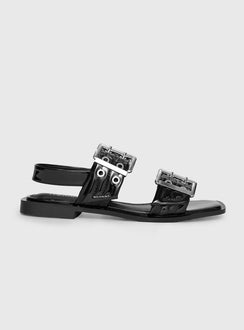 Therapy Elemental Sandals Black Patent