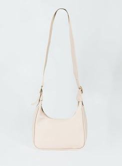 Shoulder bag Gold-toned hardware   Zip fastening  Single internal zip pocket  Flat base 