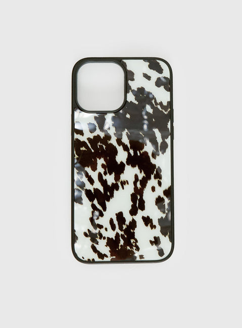 Retro Dream iPhone Case Cow Print