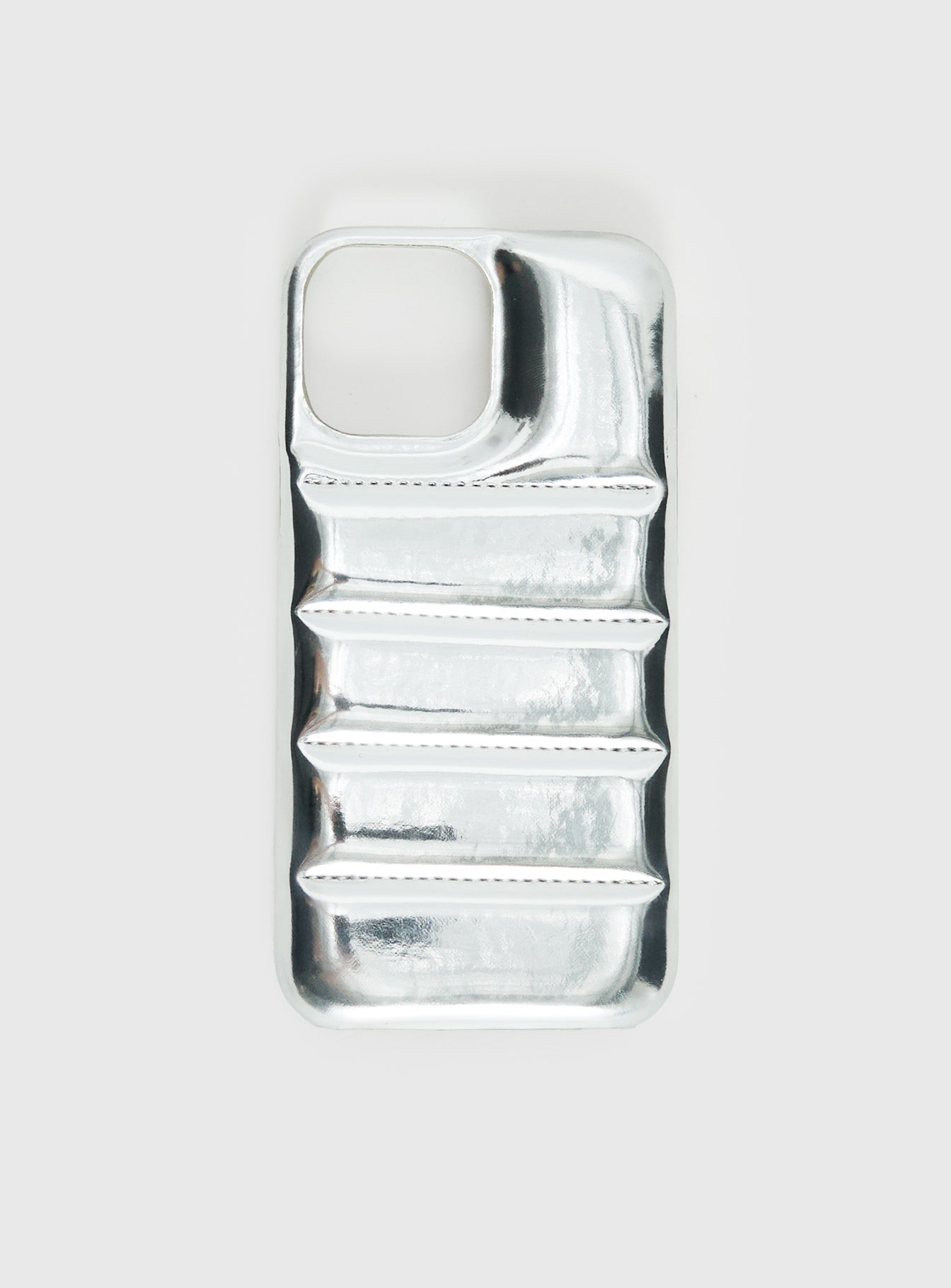 Perfect Harmony Puff iPhone Case Silver