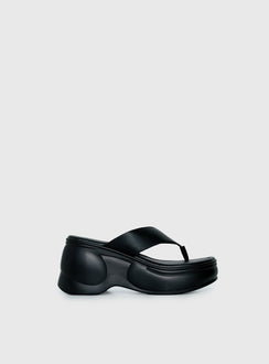 Katya Platform Heels Black