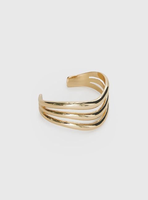 Midnight In Paris Cuff Gold