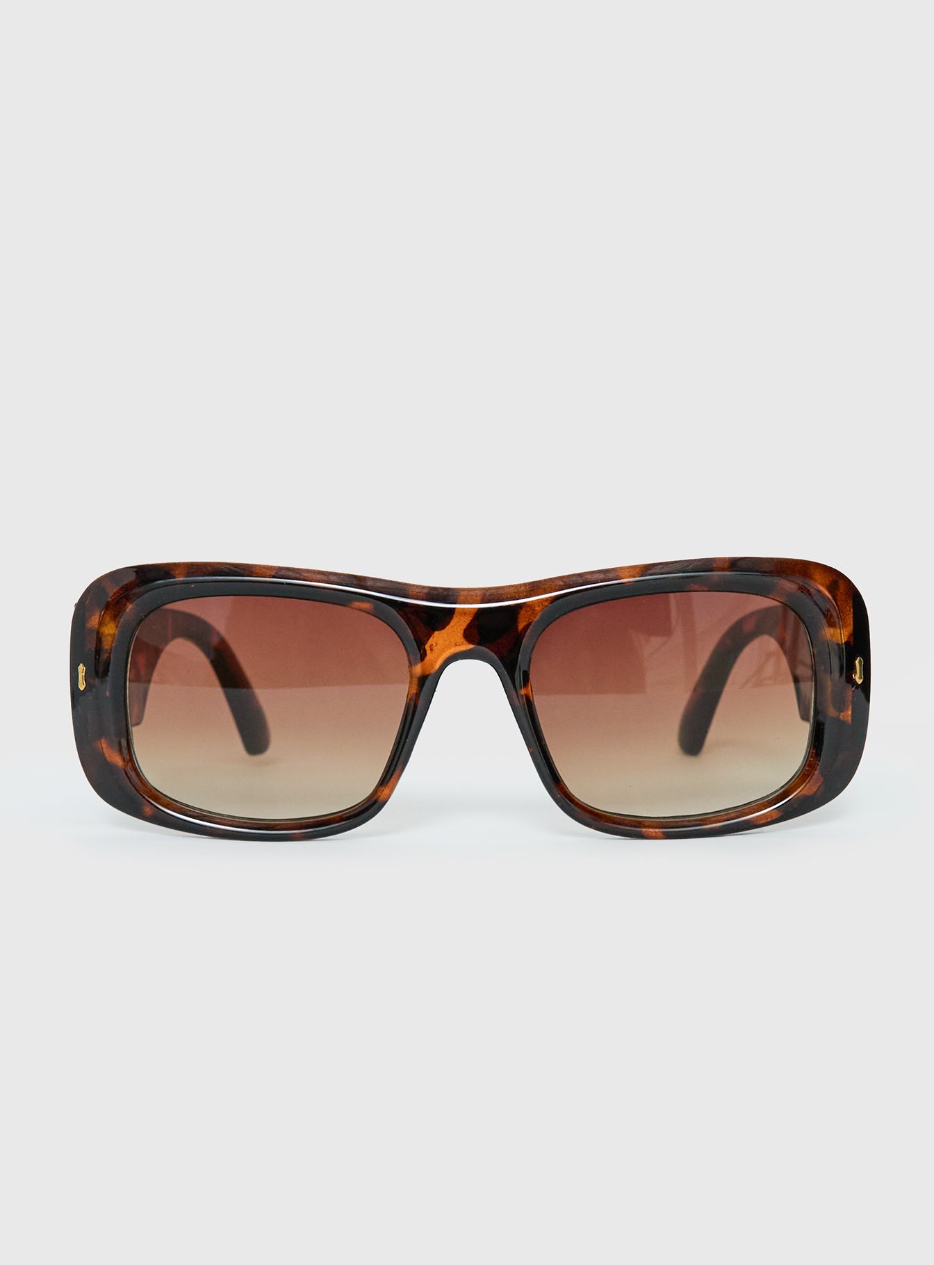 Amena Oversized Sunglasses Tort