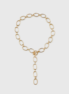 Hollywood Hills Necklace Gold