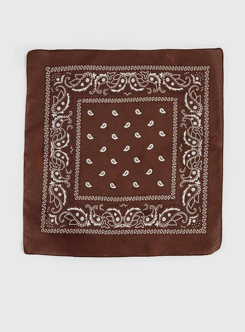 Fast Life Bandana Chocolate