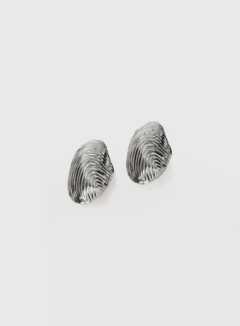 Seashore Earrings Silver