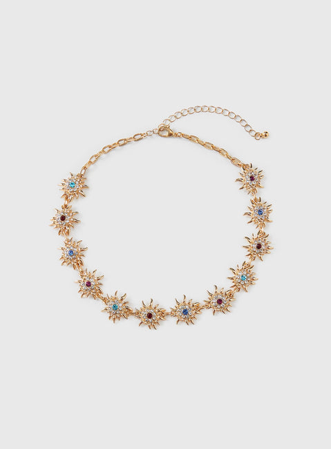 Carlisha Necklace Gold