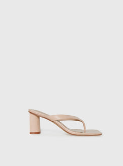 The Mona Heels Beige