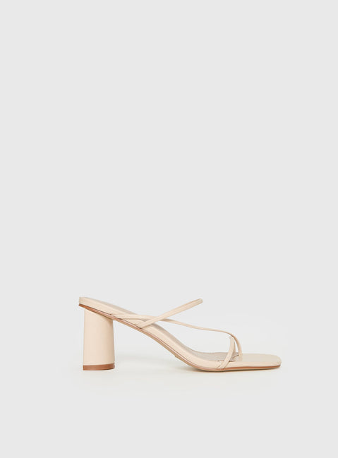 The Becka Heels Beige