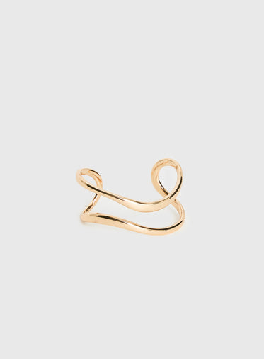 Secret To Love Cuff Gold