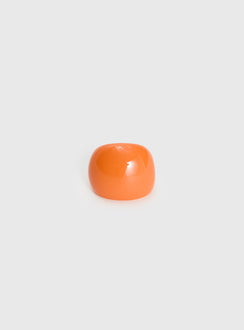 Lylah Statement Ring Orange