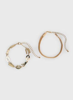 Nikolai Bracelet Pack Gold