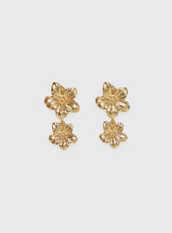 See You Soon Earrings Gold