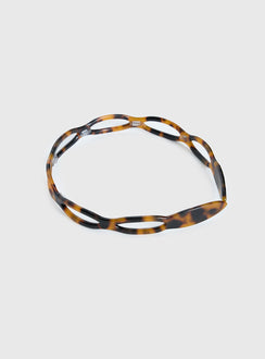 Slow Dance Headband Dark Tort