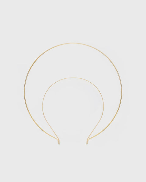 Sweet Angel Halo Headband Gold